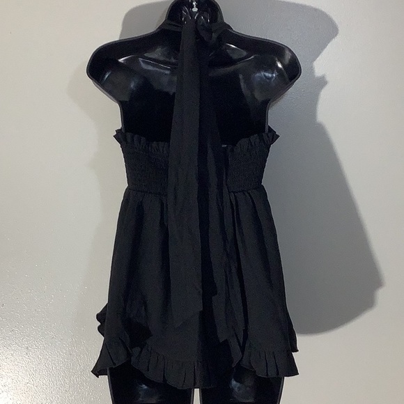 Entro Black Frill Top - Picture 2 of 10
